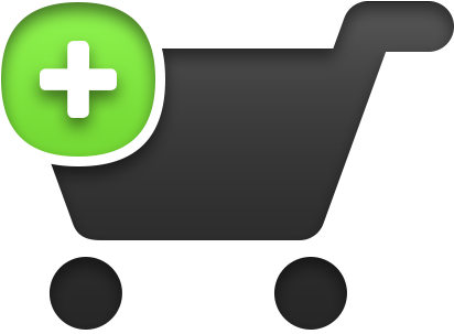 Add To Cart Dark - Add To Cart Icon (512x512)