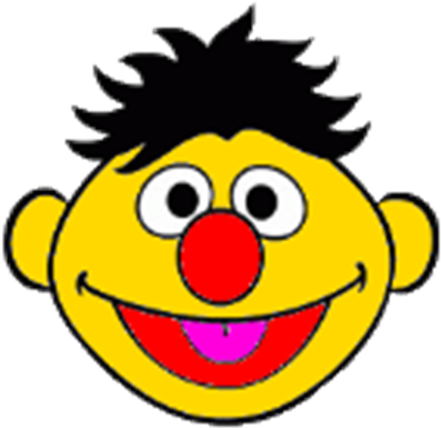The Gallery For > Sesame Street Logo Vector - Bert And Ernie Faces (420x420)