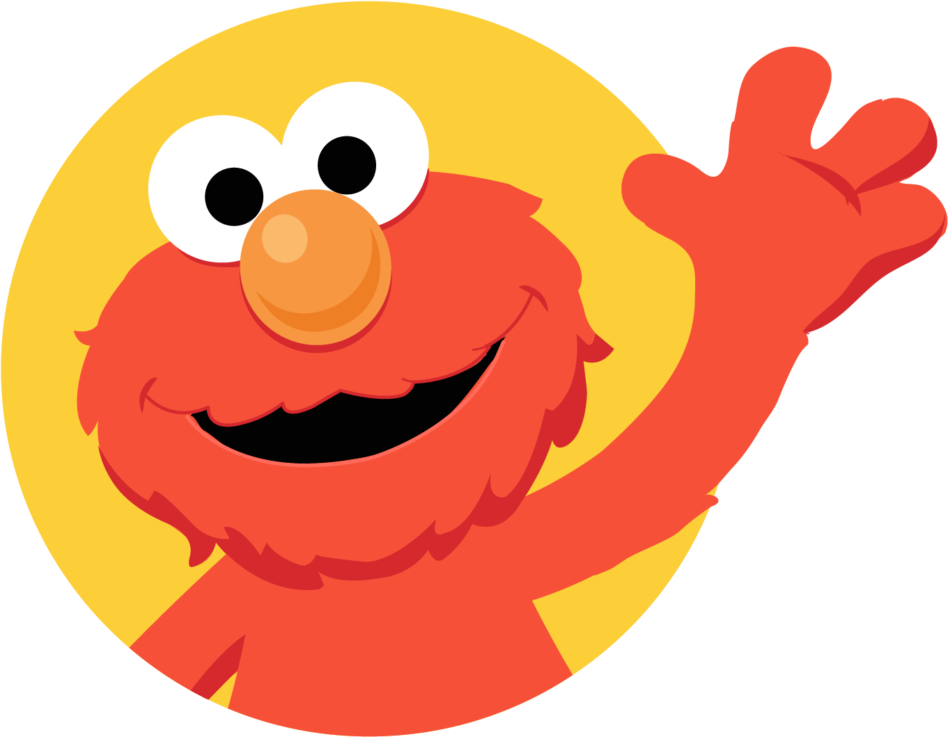 Sesame Street - Elmo Sesame Street Png (1667x1250)