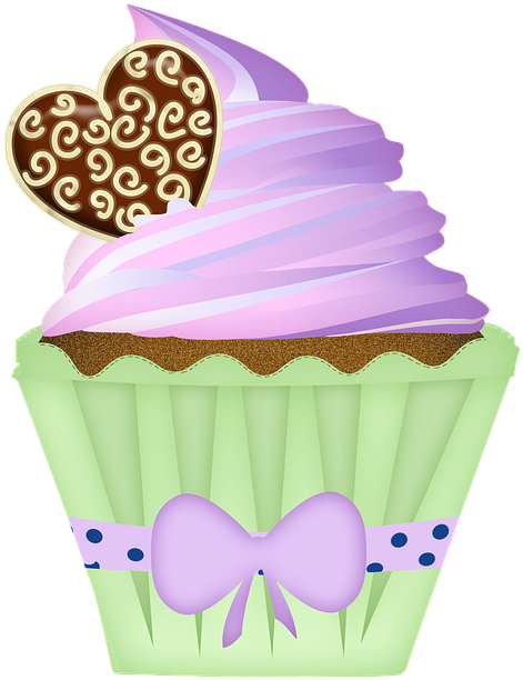 Bridal Shower Clipart 29, - Cupcake (747x720)