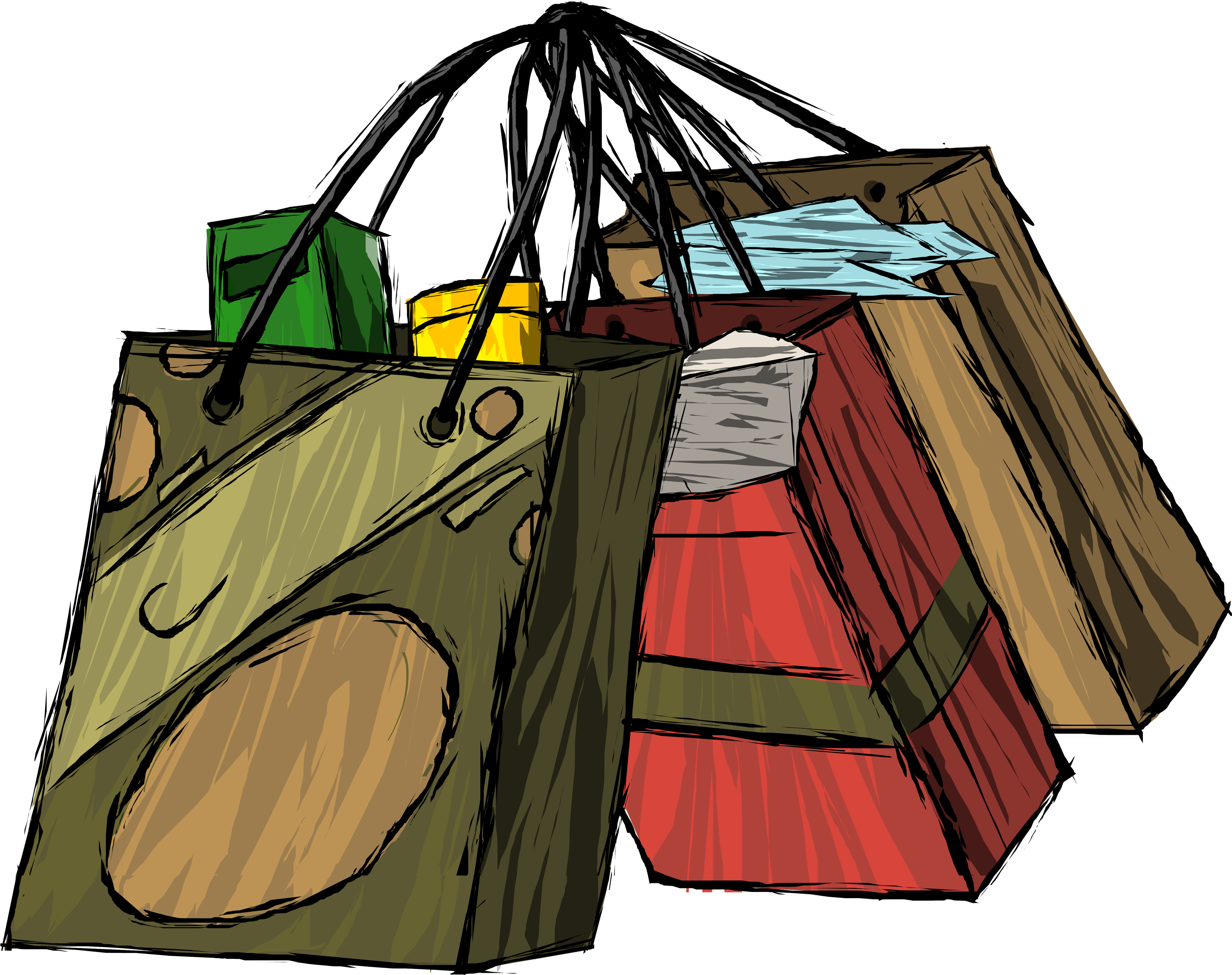 Shopping Bags - Shopping Bag (4000x3163)