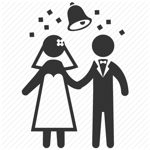 Boyfriend, Girlfriend, Heart, Marriage, Sweetheart, - Marriage Icon Png (512x512)