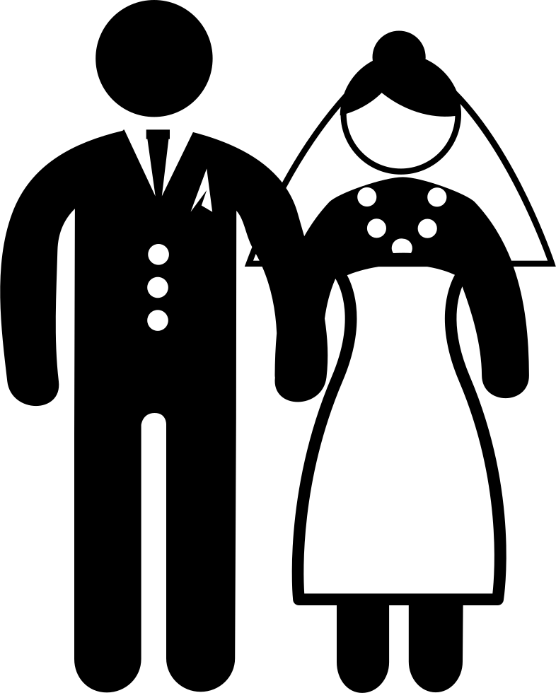 Bride, Groom, Love, Marriage, Marry, Spouse, Wedding - Matrimonio Icono (786x980)