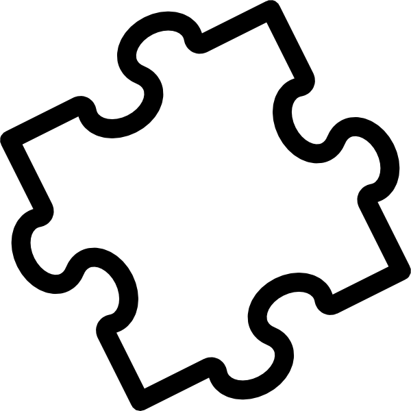 Puzzle Piece Clipart Png (600x600)