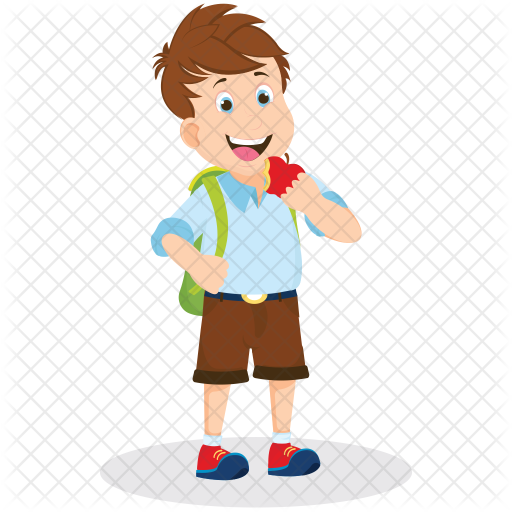Free People Icons - School Boy Png (512x512)
