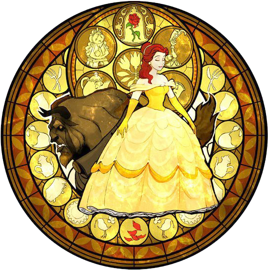 Beauty And The Beast Clip Art - Beauty And The Beast Kingdom Hearts (568x564)