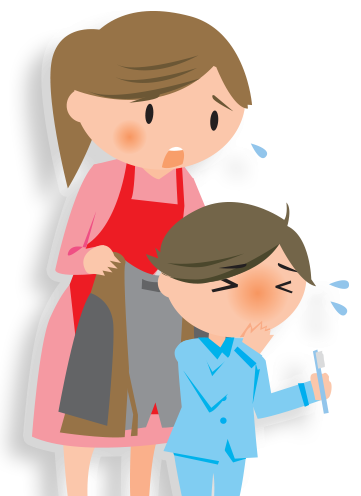 Sick Child Clipart - Holly Springs (361x496)