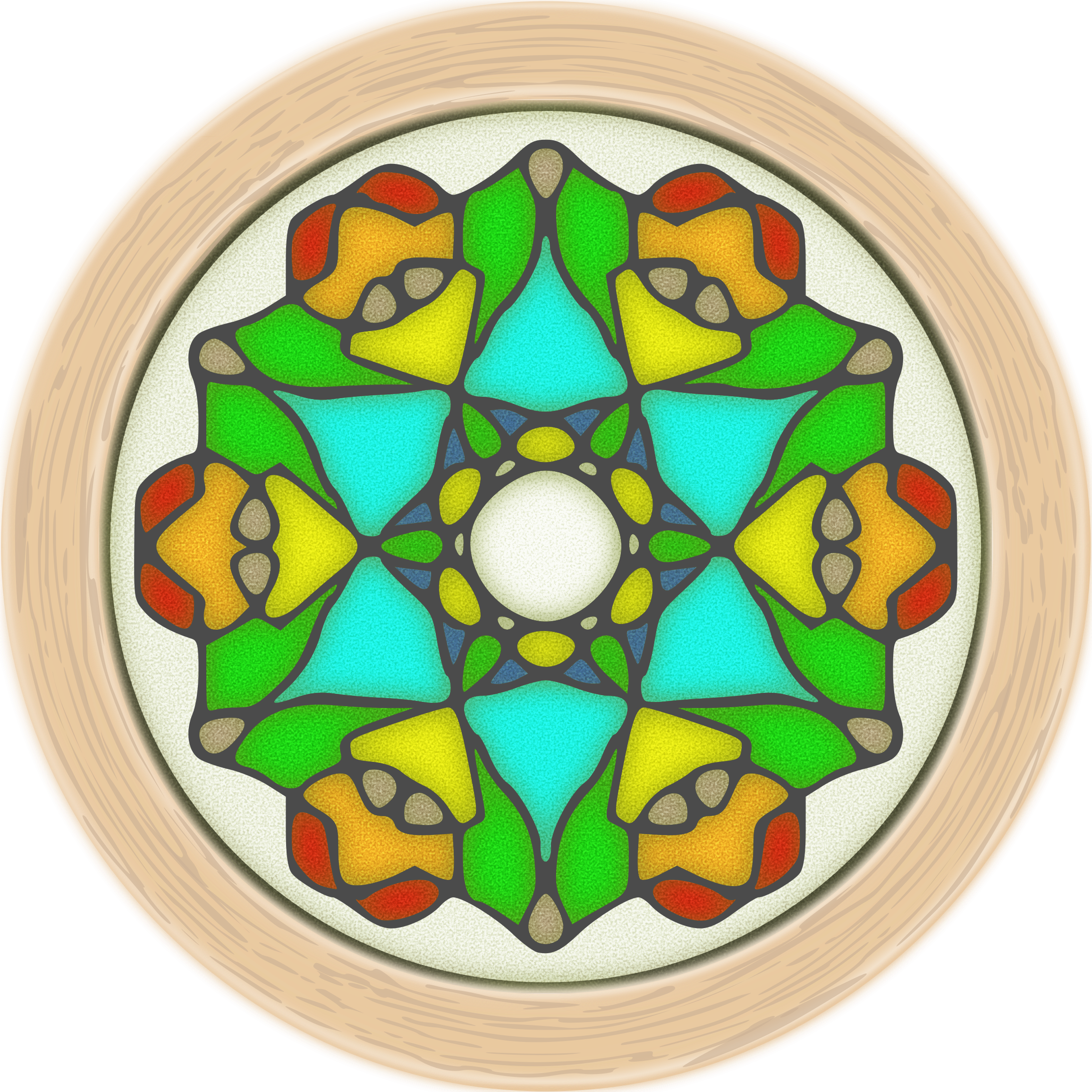 Glass Window 1 - Stained Glass (2313x2312)