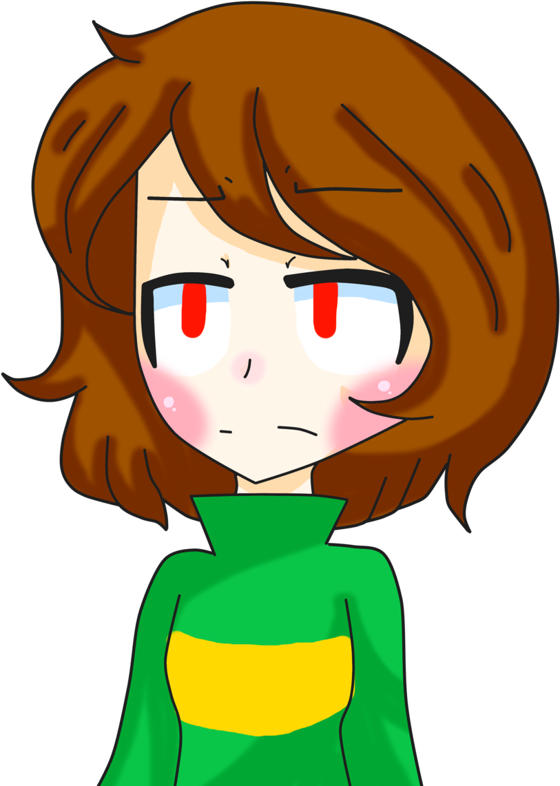 A4 Chara )demon Child Is Pissed By Imsofancyasever - Cartoon (1024x1280)