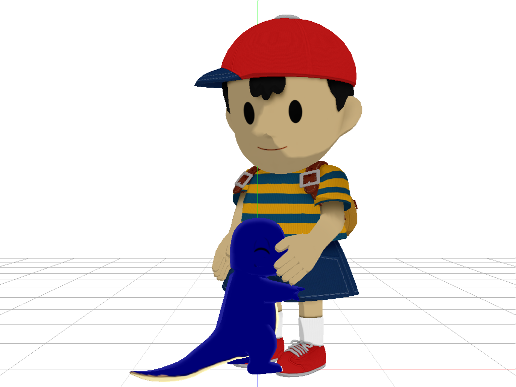 Child Dreak And Ness By Hassy521 - Cartoon (1024x768)