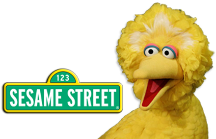 Sesame Street Sign Cartoon Car Bumber Sticker Decal (500x281)