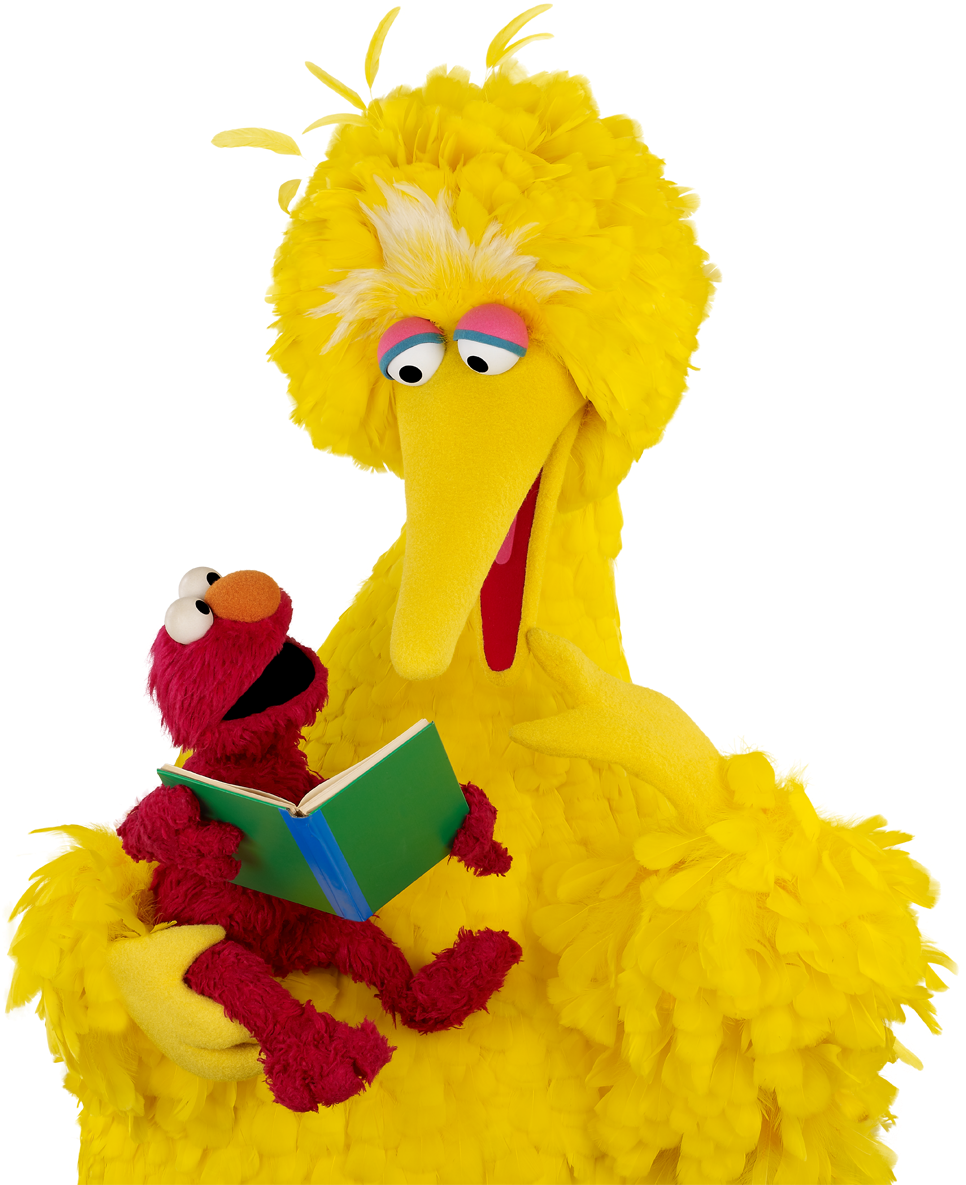 Cada - Elmo And Big Bird (980x1200)