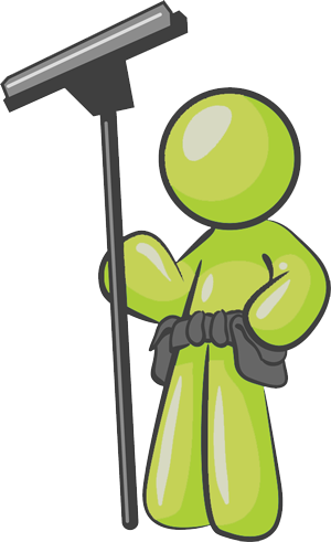 Toronto Window Cleaners - Free Clipart Window Cleaner (300x491)
