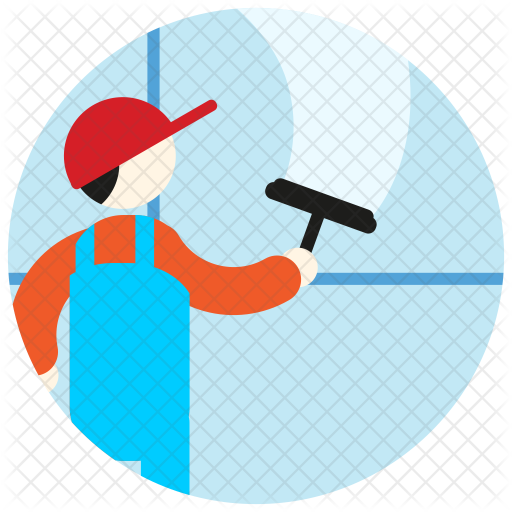 Window Cleaner Icon - Illustration (512x512)