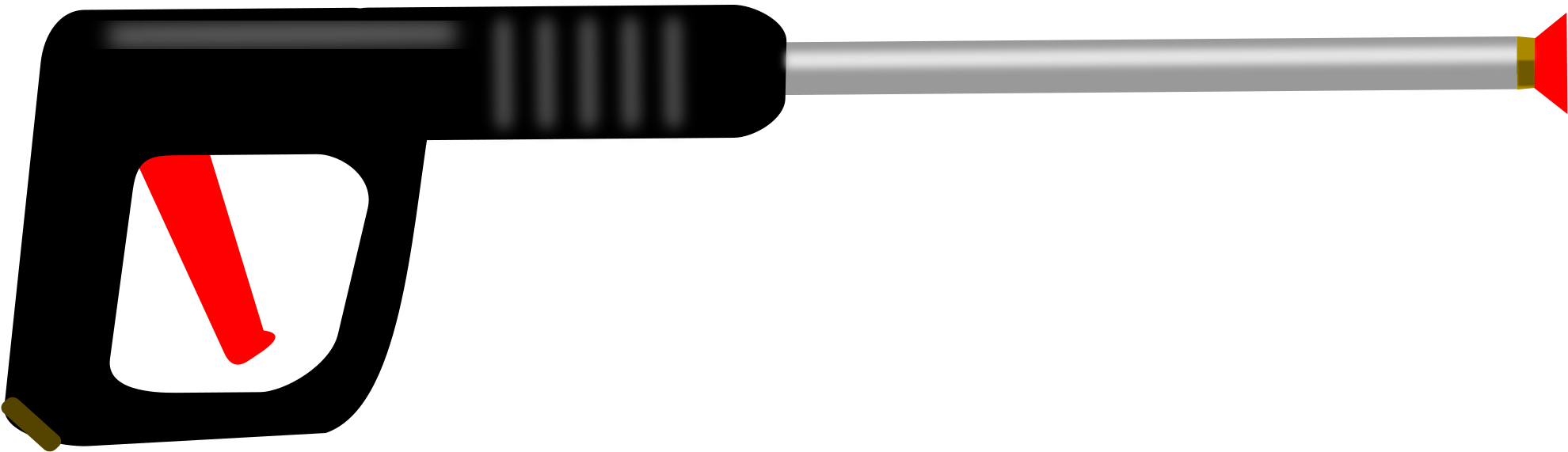 Pressure Washer Gun/wand - Pressure Washing (2687x750)