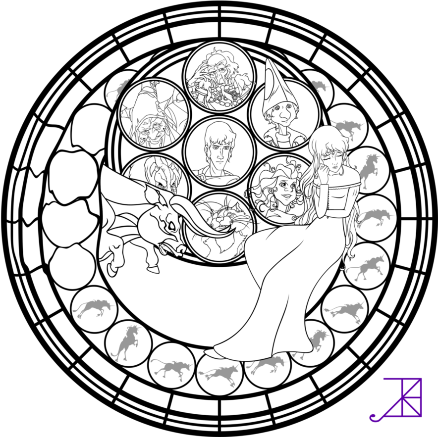 Medieval Stained Glass Coloring Pages Download And - Kingdom Hearts Stained Glass (905x882)