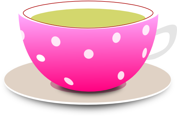 Tea Cup Clipart Png (600x394)