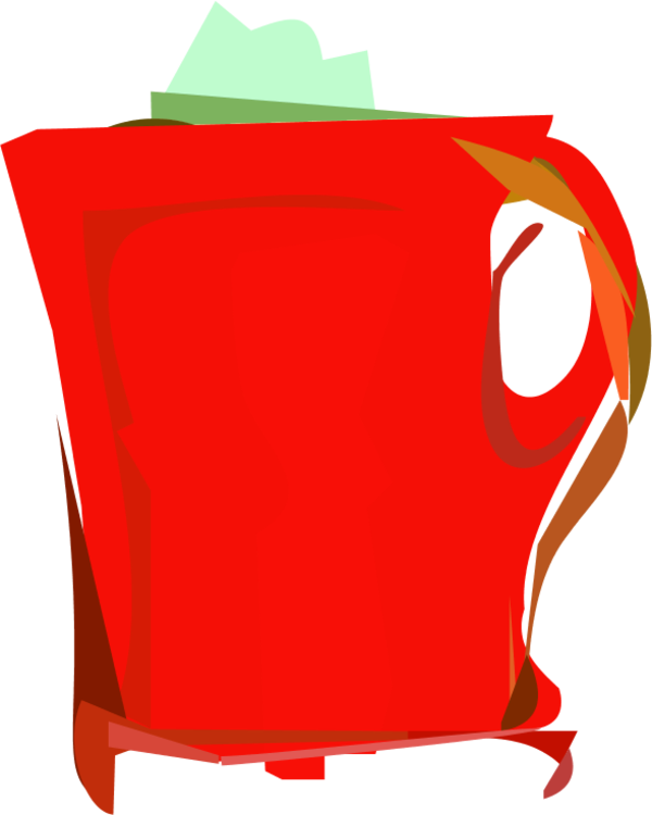 Tea Pot Vector Clip Art - Clip Art (600x750)