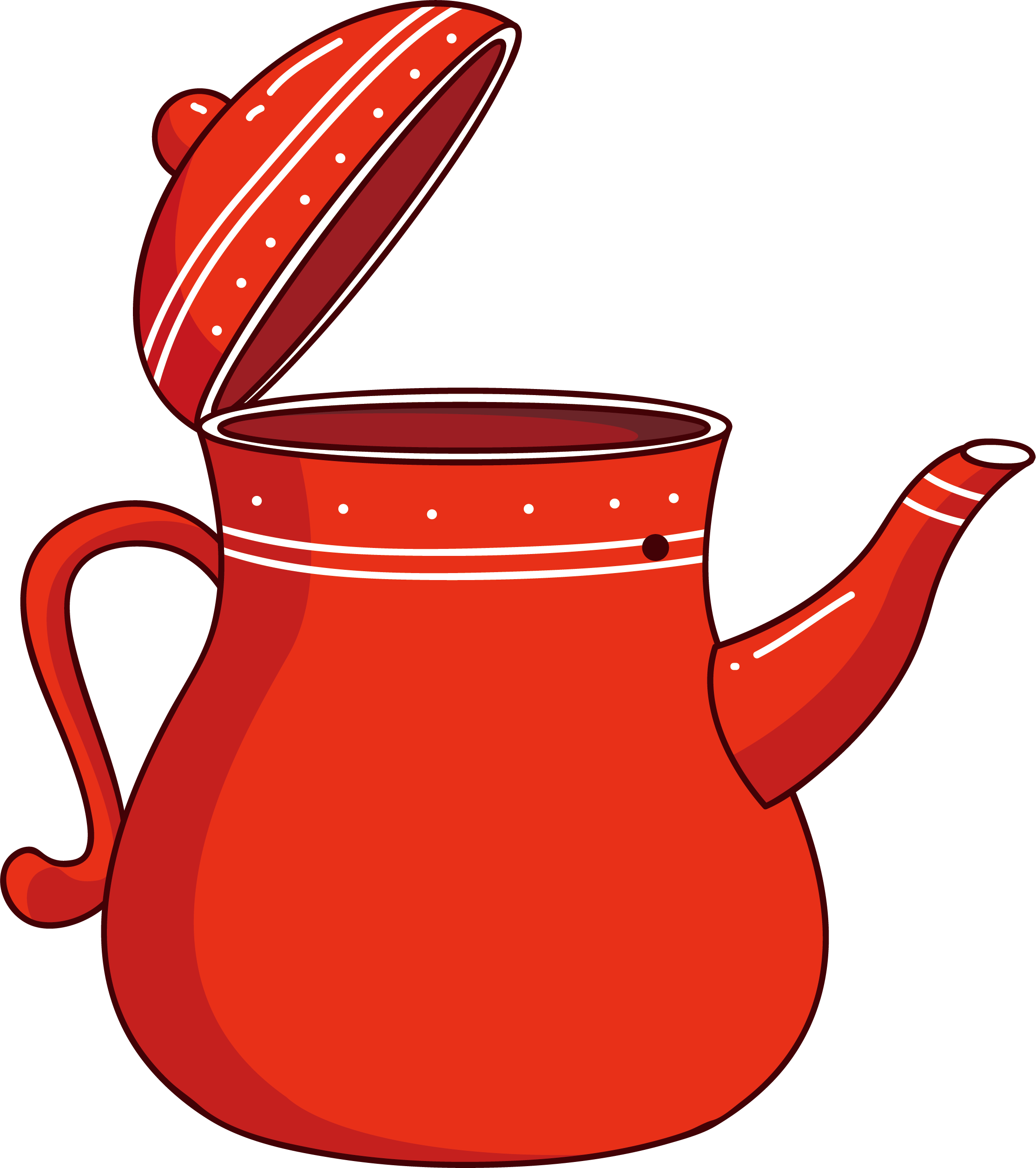 Tea Kettle Euclidean Vector - Jug Png Vector (2229x2513)