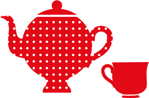 Drink Tea And Eat Cake - Grille (488x332)