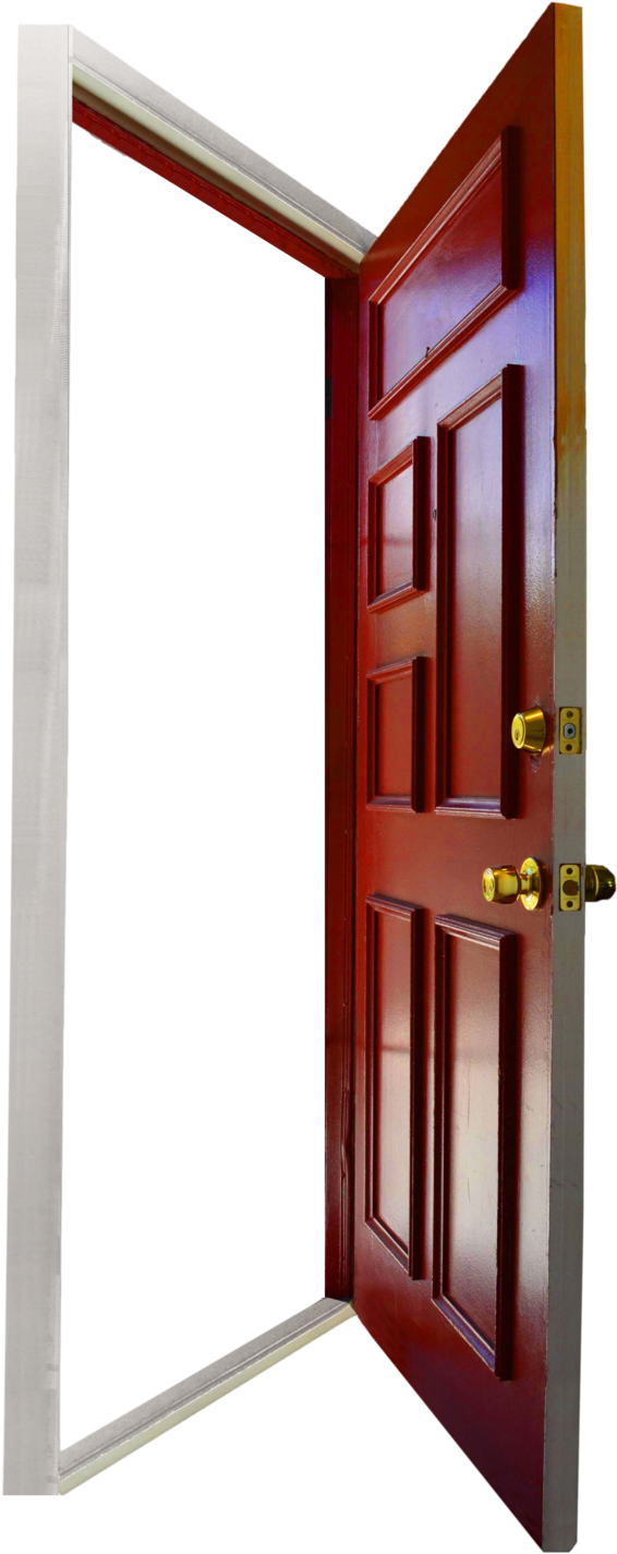 Superb Open Door Images Door Png Images, Wood Door - Clip Art (1024x1546)
