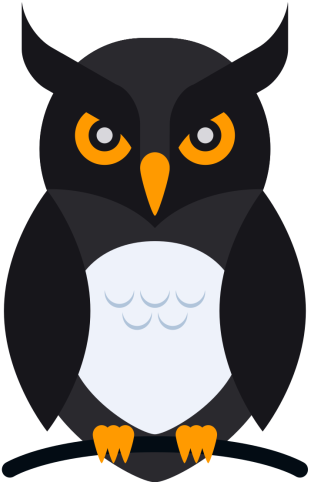 Bird, Education, Owl, Wisdom Icon - Halloween Owl Png (512x512)