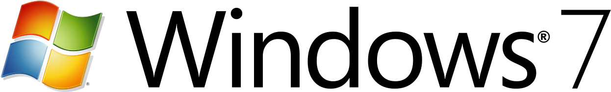 Windows 7 Logo Png - Windows Is Best For Gaming (1280x204)