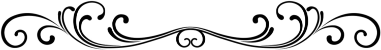 Transparent Scroll Border Clip Art Black Scroll With - Design Single Line Border (800x212)