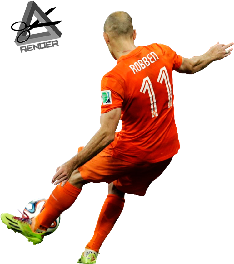 Netherlands National Football Team Psv Eindhoven 2014 - Arjen Robben Netherlands Png (809x987)