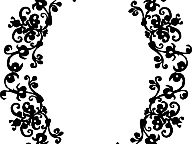 Decorative Border Clipart Oval - Marcos Redondos Vintage Png (640x480)
