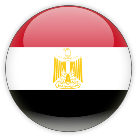 Illustration Of Flag Of Egypt - Egypt Circle Flag (640x480)