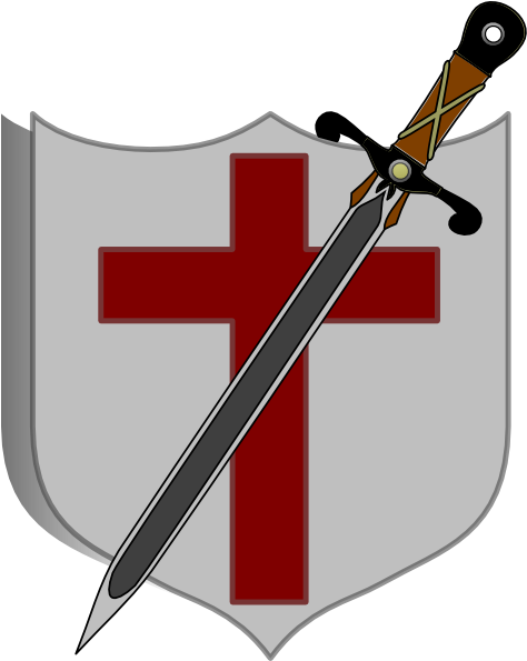 Sword And Shield Clip Art (492x594)