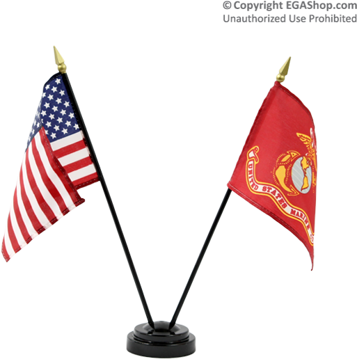 American And Usmc Flag (600x600)