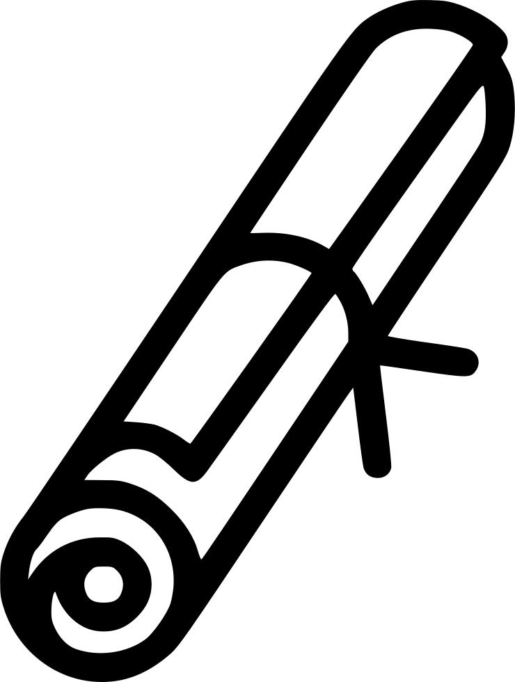 Certificate Degree Scroll Diploma Graduation College - Icon Degree Png Info (740x980)