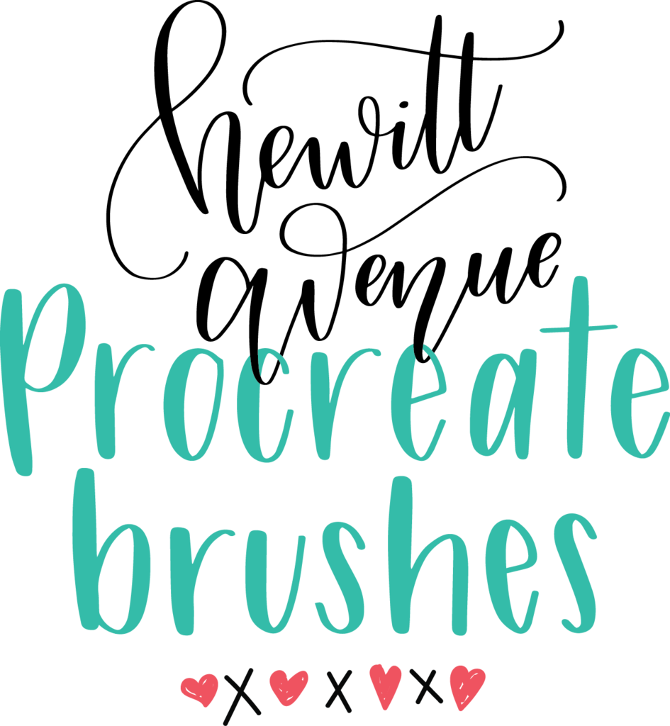 Procreate App Brushes For Hand Lettering Free Custom - Procreate Lettering Brushes Free (945x1024)