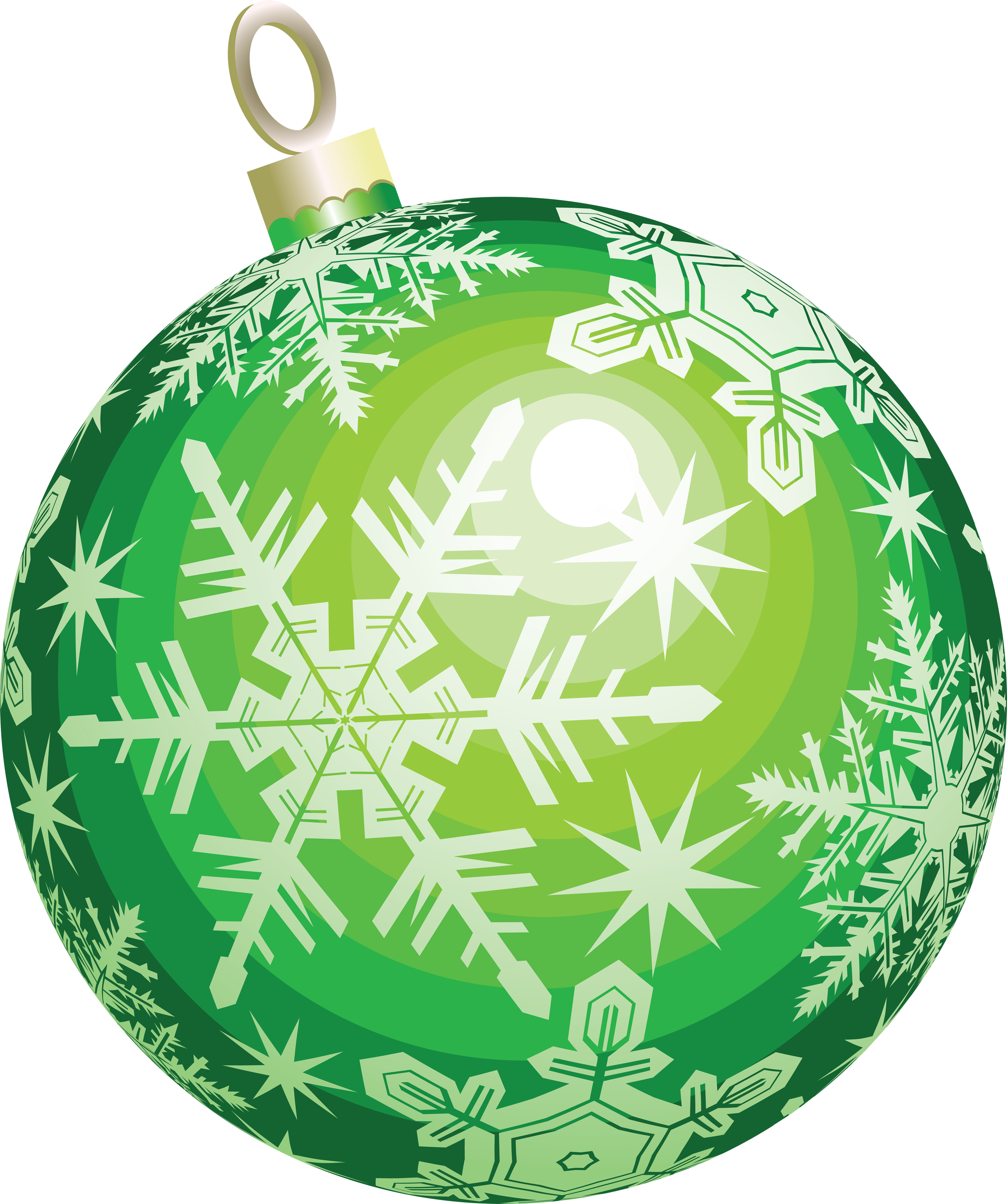 Christmas Ornament Sweet Green Ice Pattern Png - Christmas Toy Png (2929x3502)
