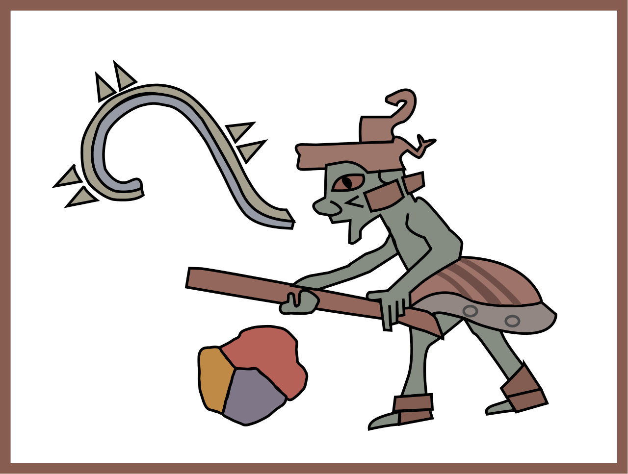 Speech Scroll - Great Goddess Of Teotihuacan (1280x967)