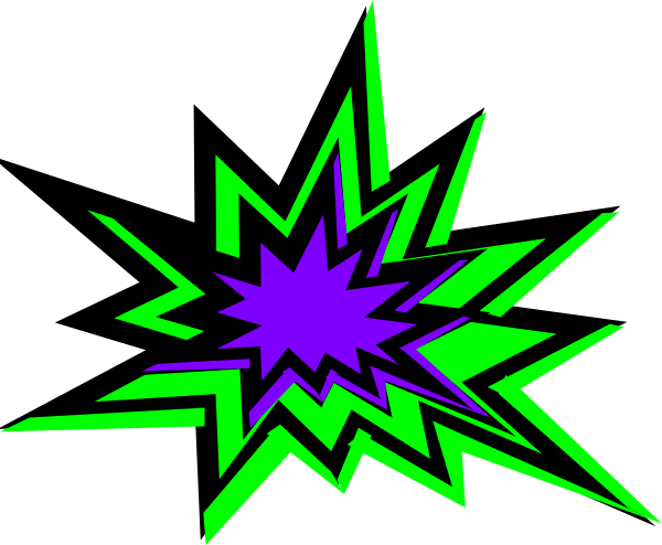 Starburst Clip Art Clipart Image - Starburst Clipart Transparent (600x494)