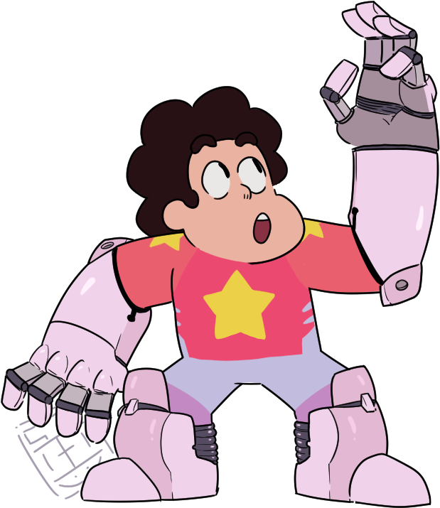 Pearl Pink Mammal Vertebrate Cartoon Fictional Character - Steven Universe Pink Limb Enhancers (726x805)