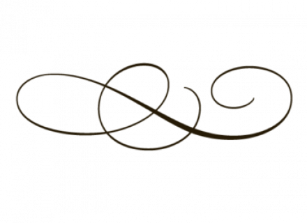 Lines Clipart Gold - Fancy Lines Clip Art (440x320)