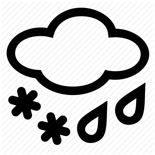 And - Rain And Snow Symbol (512x512)