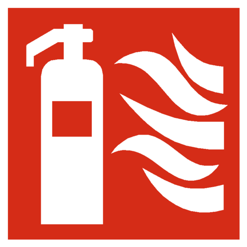 Fire Extinguisher Symbol Sign - Fire Extinguisher Sign Png (600x600)