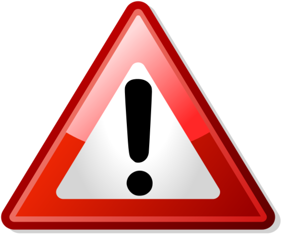 File - Warning - Svg - Important Icon Png (576x480)
