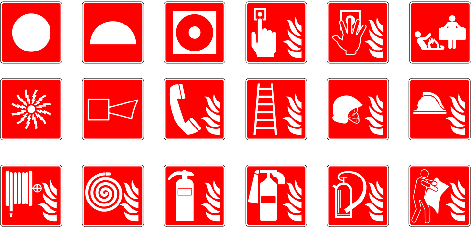 Fire Exit Sign 25, - Fire Safety Signs (960x480)