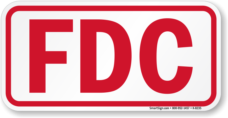 Zoom, Price, Buy - Fire Department Connection Sign (800x414)