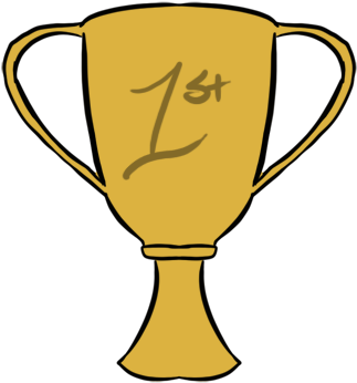 Argentiestables 1st Place Trophy By Argentievetri - 1st Place Trophy Transparent (350x350)