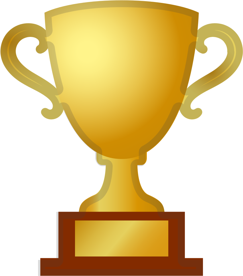 Trophy Icon - Emoji Trofeu Png (1024x1024)