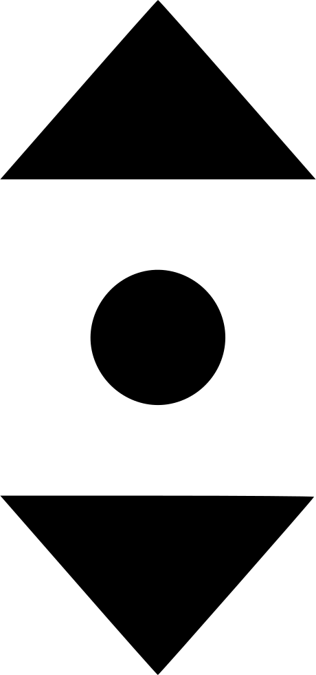 Scroll Up Down Comments - Up Down Icon Png (460x980)