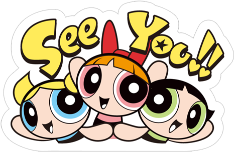 Sticker 2 From Collection «the Powerpuff Girls» - The Powerpuff Girls (490x317)