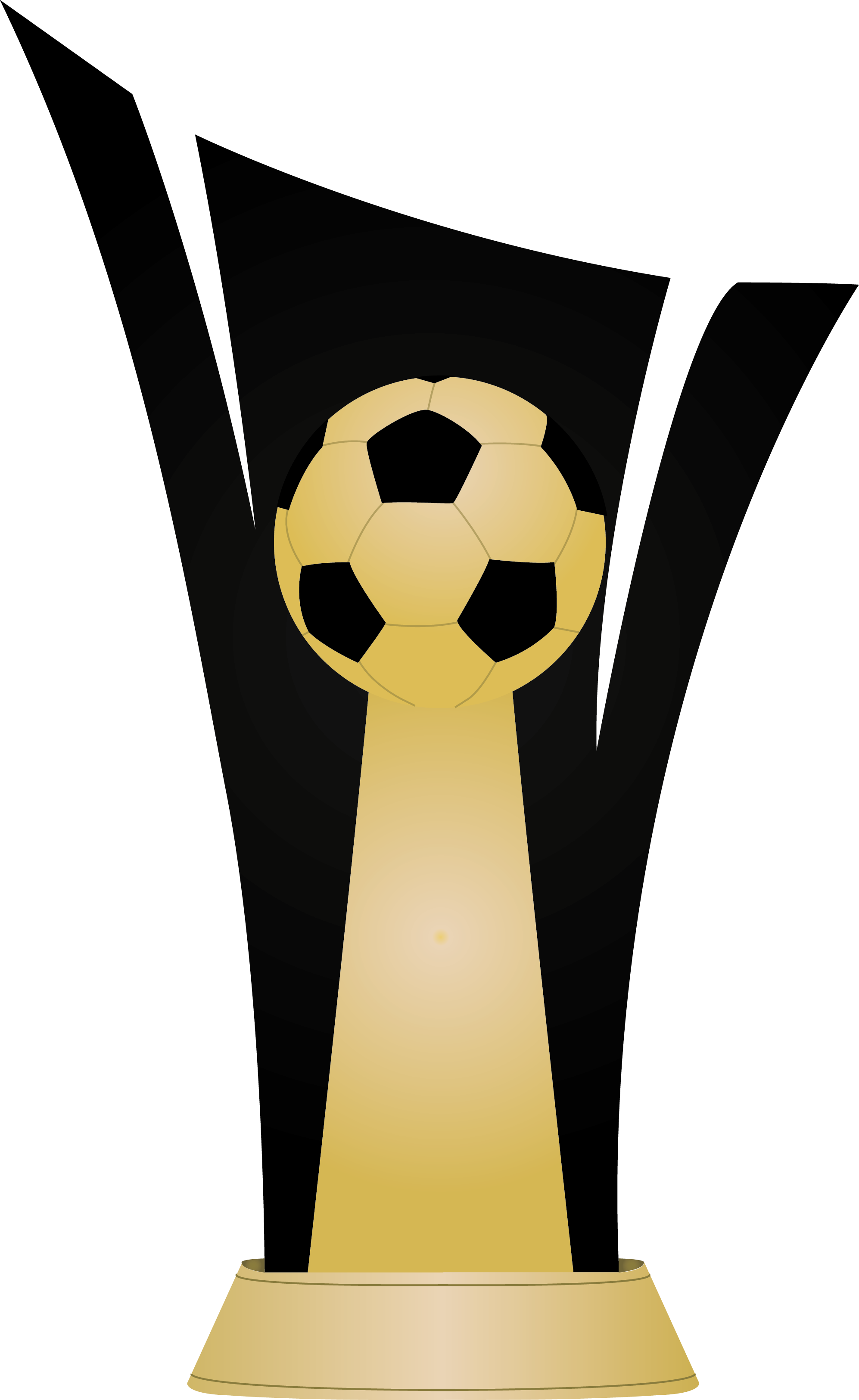 Concacaf Champions League Trophy Icon - Concacaf Champions League Png (1994x3251)